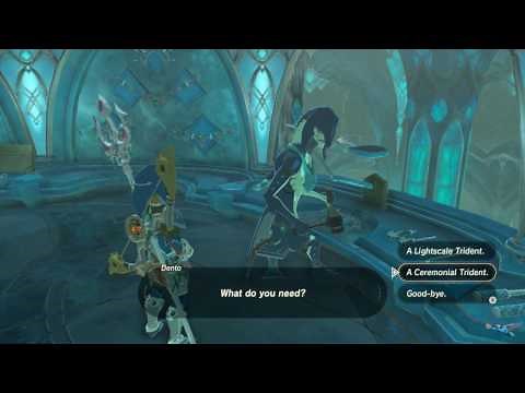 Zelda Breath Of The Wild Ceremonial Trident Location
