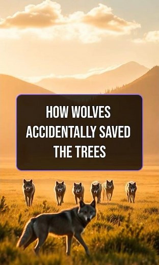 Wolves didn’t just return to Yellowstone—they reshaped the entire ecosystem.