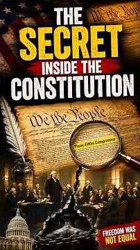 The Dark Secret Inside the U.S. Constitution #education