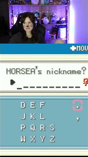 what did she call it? Emma - Emilyispro #twitch #pokemon #firered #leafgreen #shorts #livestream