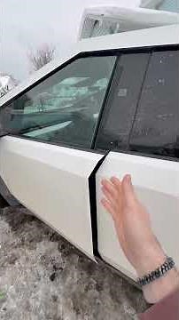 HOW TO OPEN A TESLA CYBERTRUCK DOOR