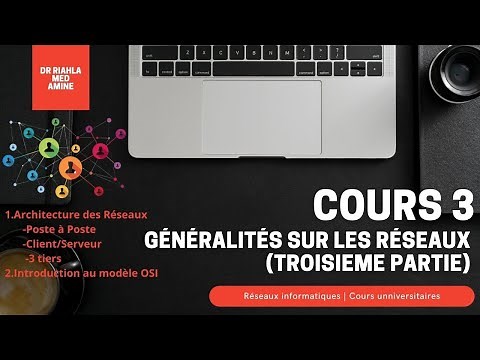 Cours réseaux N°3 | Généralités sur les réseaux (Troisième partie) Par Dr MA.Riahla