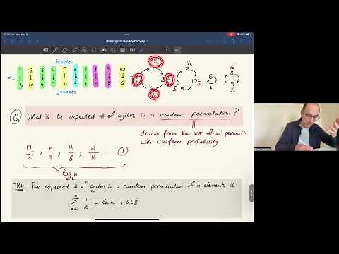 S4:E5 Expected number of cycles in a random permutation
