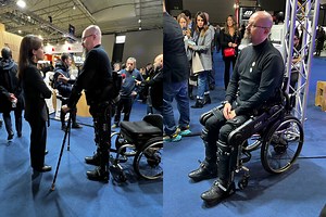 De la silla de ruedas a caminar: este exoesqueleto demuestra que la tecnología inclusiva ha dado pasos de gigante