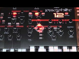 Dave Smith Instruments (DSI) Prophet 12 Song Demo