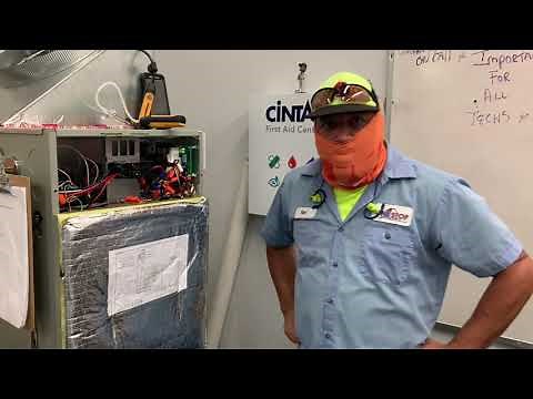 Setting the airflow on Trane TEM6 air handler