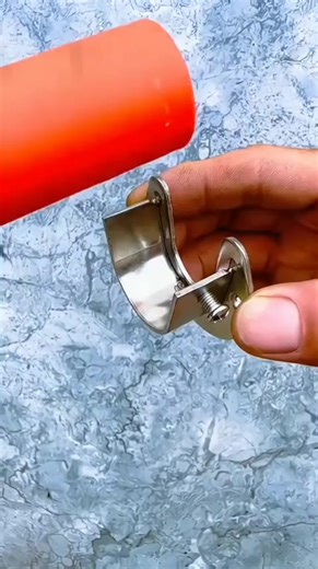 Hanger bar flange base. There's no place to put clothes at home? You can install it on the balcony or terrace. #Flange base #Furniture hardware accessories #Hanger bar base#fyp#goodthing