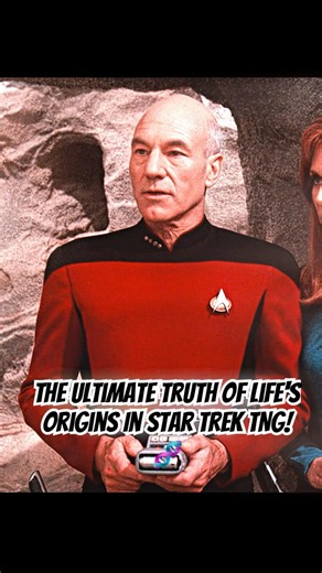 The Ultimate Truth Of Life's Origins In Star Trek TNG! 🧬#startrek #shorts #shortvideo #short