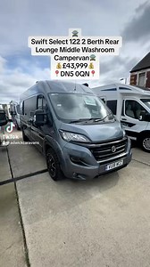 Swift Select 122 2 Berth 2 Travelling Seats Rear Lounge Middle...