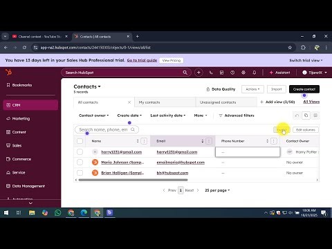How To Download Hubspot Contacts