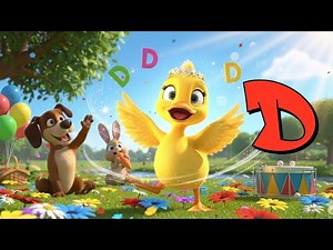 Letter D – Daisy the Dancing Duck | Alphabet Adventures
