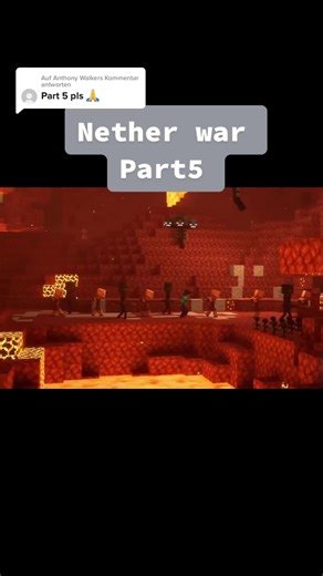 Nether War Battle: Minecraft Part 5
