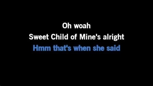 Karaoke GOD & GUNS N' ROSES - Tyler Braden - CDG, MP4, KFN - Karaoke Version