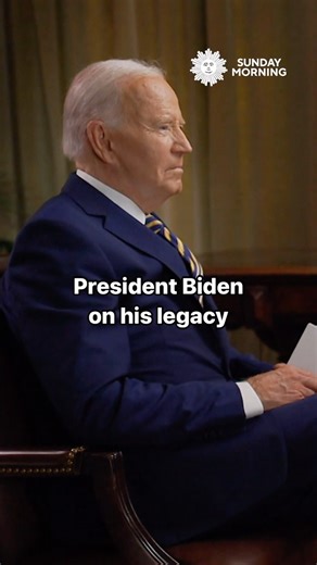 President Biden says how he wants history to remember him: “That he proved democracy can work. It got us out of a pandemic. It produced the single greatest economic recovery in American history.” | CBS Sunday Morning