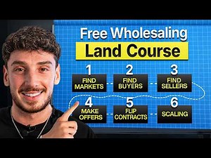 How to Wholesale Land Step-by-Step (2026 FREE COURSE)