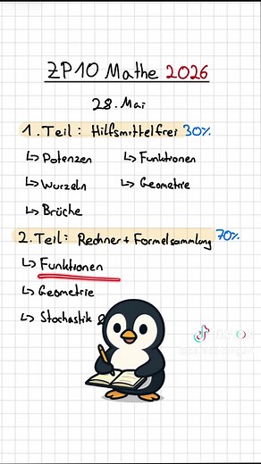 ZP10 Matheprüfung 2026 NRW: Tipps und Themen