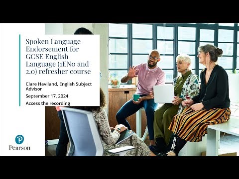 Spoken Language Endorsement refresher course September 2024