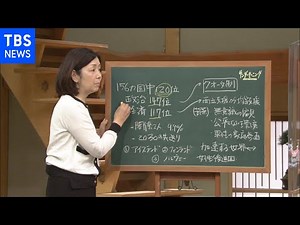 【男女格差】日本は世界156か国中120位ＴＢＳ【サンデーモーニング】黒板解説