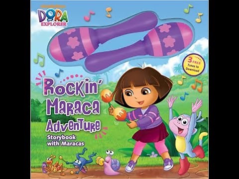 Dora the Explorer Rockin' Maraca Adventure Storybook with Maracas
