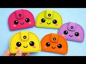 How to Make an Adorable Paper Wallet | DIY paper Wallet |Easy paper craft ideas 🎀✨️😍