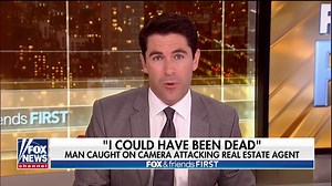 Violent attack on real estate agent caught on camera