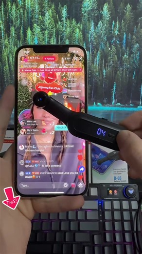 2026 upgraded Auto Clicker for Smart Phone, Built-in batterv, No Need to Connect to Power Source, used for mobile phone application video live streaming gadget quick click simulate finger continuous click, used for live streaming likes, games, shopping #screenclicker #autotapper #clicker #tapper #tiktokshopcreatorpicks