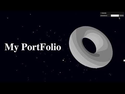 Built a 3D Scroll + Parallax experience using Three.js and GSAP.