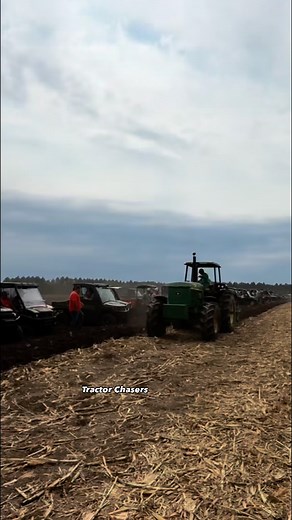 Open Station 4650 plowing! #johndeere | Tractor Chasers