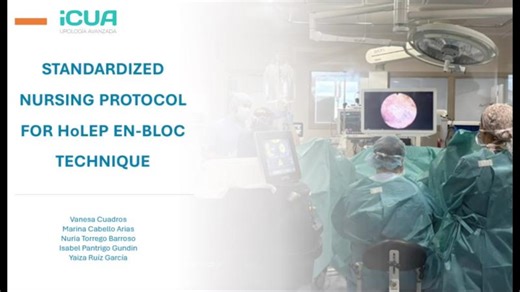 En bloc Holmium laser Enucleation of the Prostate Nursing Protocol | Luis Llanes González