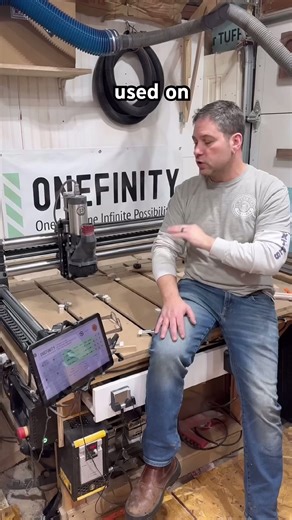 The Onefinity Apprentice series for people who want to start CNC work #workshop #woodworking #cnc