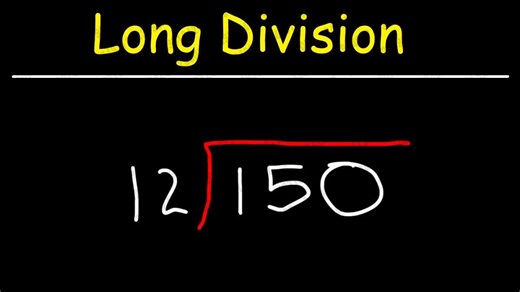 2025.12.03 【The Organic Chemistry Tutor】基本长除法-带盒甜甜圈的GED数学单词问题