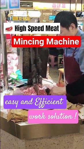 High Speed Meat Mincing Machine – Chop in Seconds!