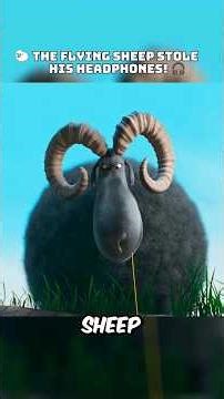 🐑 The Flying Sheep STOLE His Headphones! 🎧"