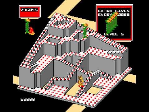 Arcade Game: Crystal Castles (1983 Atari) [Re-Uploaded]