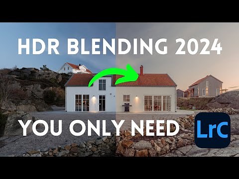 Fastest and best way to edit HDR interior and real estate photo 2024