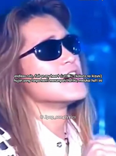 X JAPAN - ENDLESS RAIN | Nostalgic J-Rock Ballad | Visual Kei