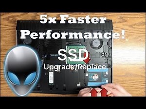 How to Open Alienware to Upgrade/Replace SSD