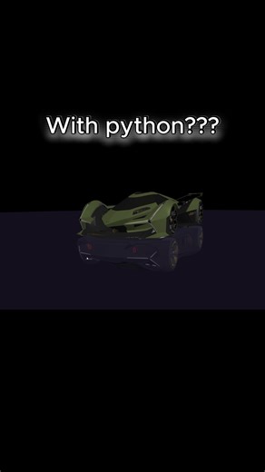 Model car designed with coding🥶 #shorts