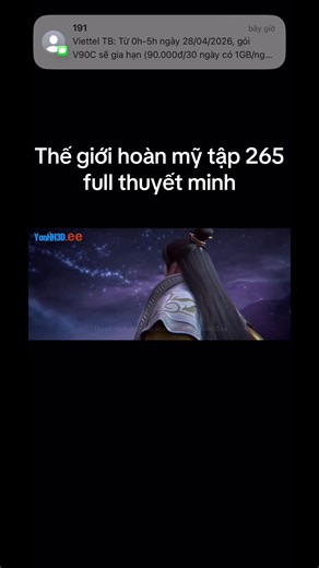 thế giới hoàn mỹ tập 265 full #dn_hh3d xhxhxh