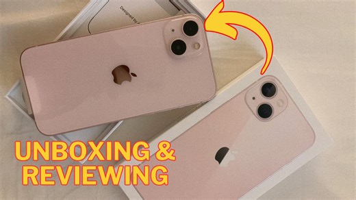 Watch review and unboxing my iphone 13 on Amazon Live