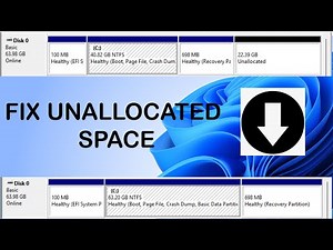 Fix Can't Extend C: Drive with Unallocated Space in Windows | Extend Option Greyed Out 2025