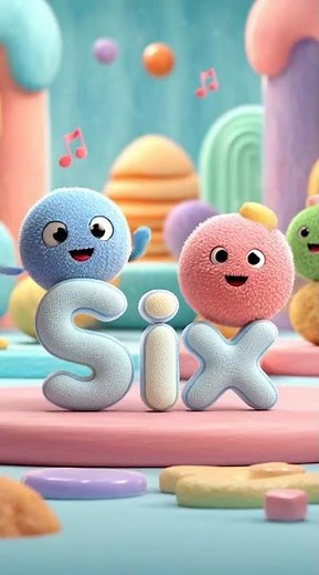 Number 6 Song | Learn Counting for Kids & Toddlers | Number Six Fun Song 🎵
