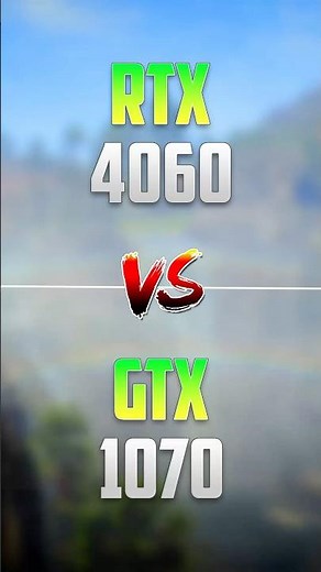 RTX 4060 vs GTX 1070