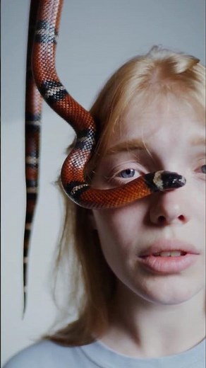 Girl and Snake Exploration | Adventurous Girl and Her Snake | Venomous Creatures Expedition #danger