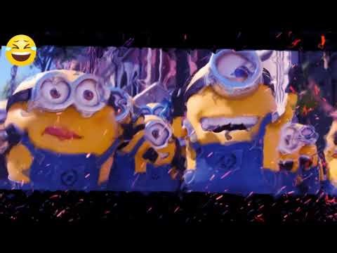 The running Minions🤣trying to scape 😅