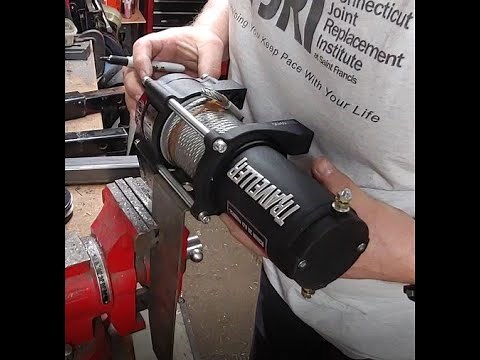 Assemble Tractor Supply winch into a recovery winch set-up