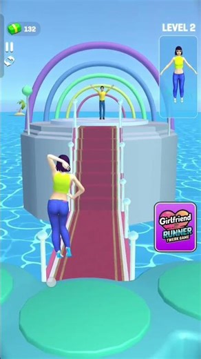 Girlfriend Runner Twerk Games. #js_gamer_143 #games #shorts #gaming #funny