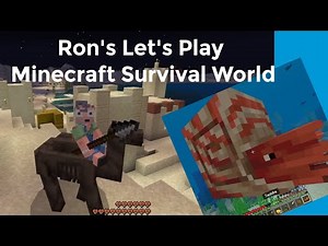 Ron's Let's Play Minecraft - Mounts and plenty of Meyham