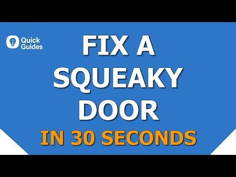 Stop Door Squeaks in 30 Seconds! The Easiest Fix Anyone Can Do