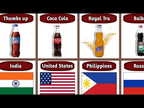 Soft Drink Brands From Different Countries